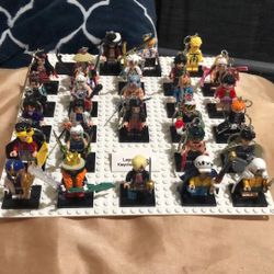 Lego anime mini figure keychains 7$ each