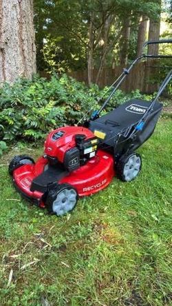 Toro FWD self-propelled mower delivery available