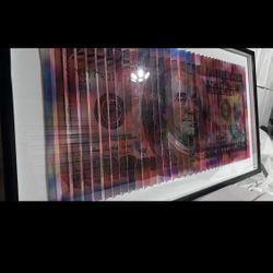 "$100 Bill" by E.M. Zax a Original hand painted Polymorph
