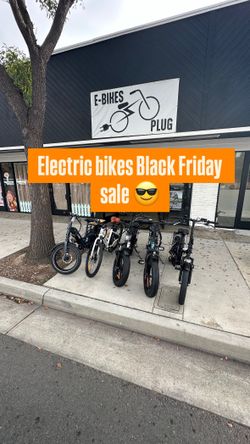 Electric Bikes Black Friday Sale 