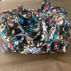Vera Bradley Large Floral Duffle Bag