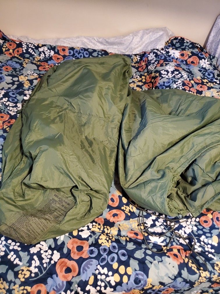Tennier industries military modular sleeping bag patrol green