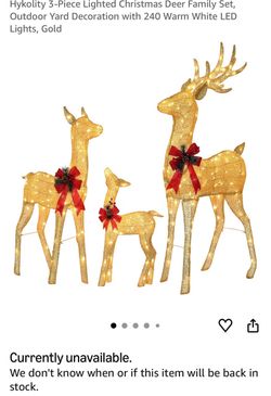 Outdoor Christmas Decor - all for $150