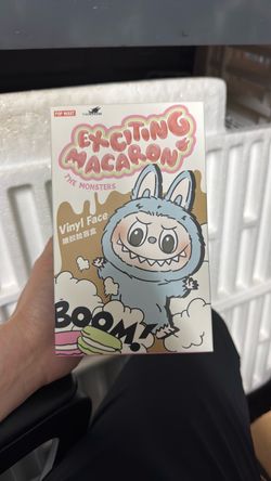 Pop Mart The Monsters Exciting Macaron Vinyl Face Blind Box