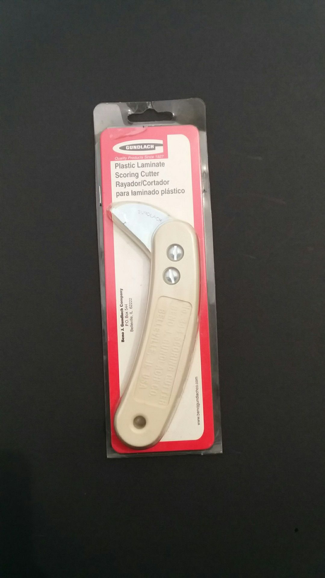 Plastic Laminate scoring cutter