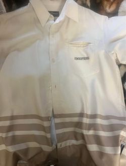 Snoop Dogg Clothing Company Tan Button Up Shirt (RARE) Vintage