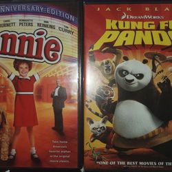 6 Kids DVDs


Kung-fu Panda
, Annie, Etc