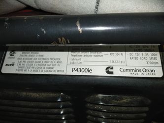 Cummins generator