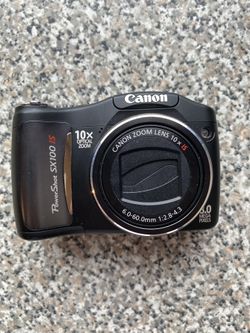Canon PowerShot SX100 IS digital camera (black)