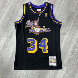 Los Angeles Lakers Shaq Mitchell and Ness 1(contact info removed) Jersey