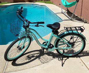 Women’s Malibu Beach Cruiser Electric Bike