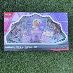 Mimikyu EX & Alcremie EX Premium Collection 