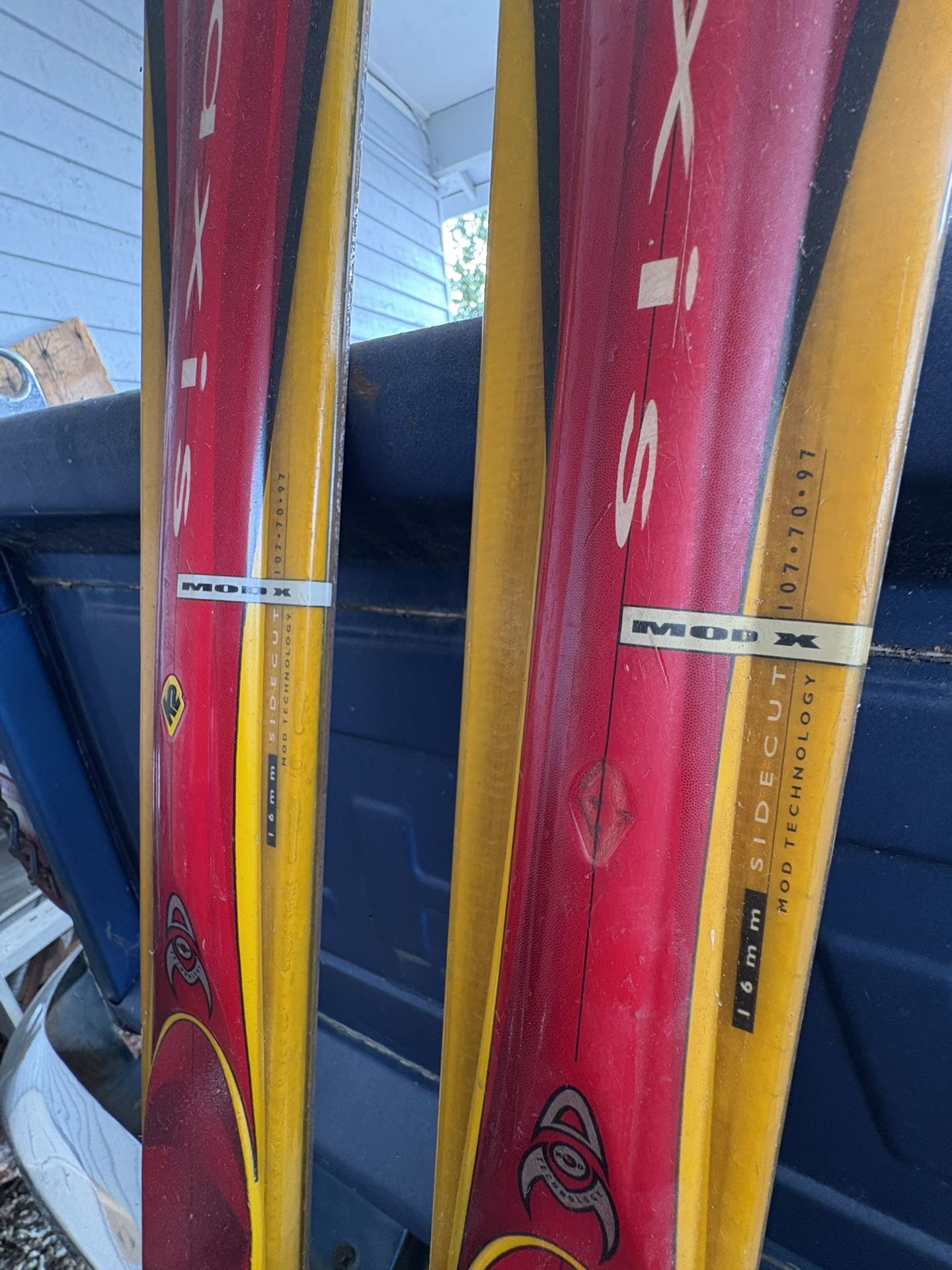 K2 Skis ready for the Slopes