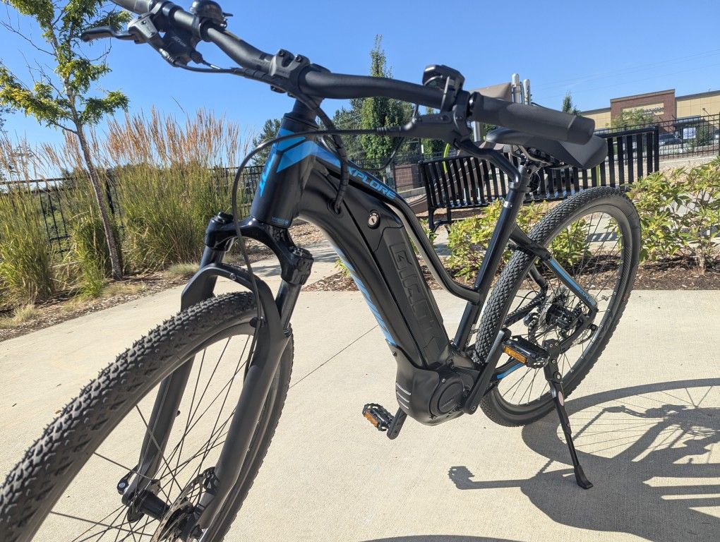 E-bike Giant Explore E+ 4 GTS, M, 20 mph, Yamaha mid drive, electric bike for sale, trade
