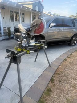 Ryobi 12” miter saw with stand