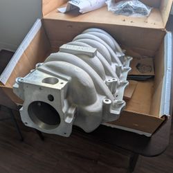 Weiand LS1 LS2 LS6 aluminum intake manifold never been used.