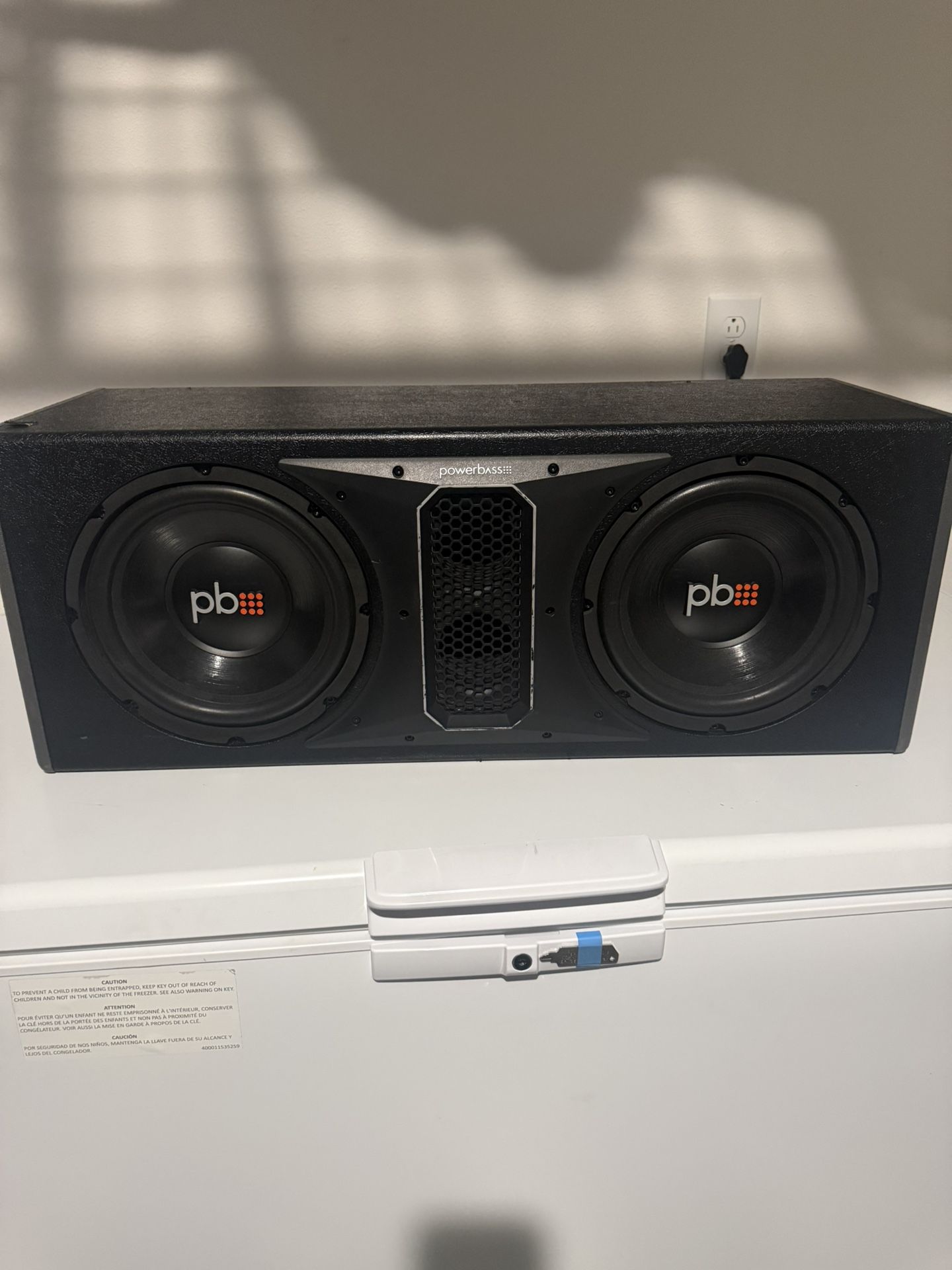 PowerBass PS-WB102 subwoofer box