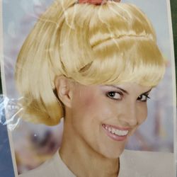 Costume Wig By Pony Express Creations: Blond Ponytail For Sandy From Movie Grease