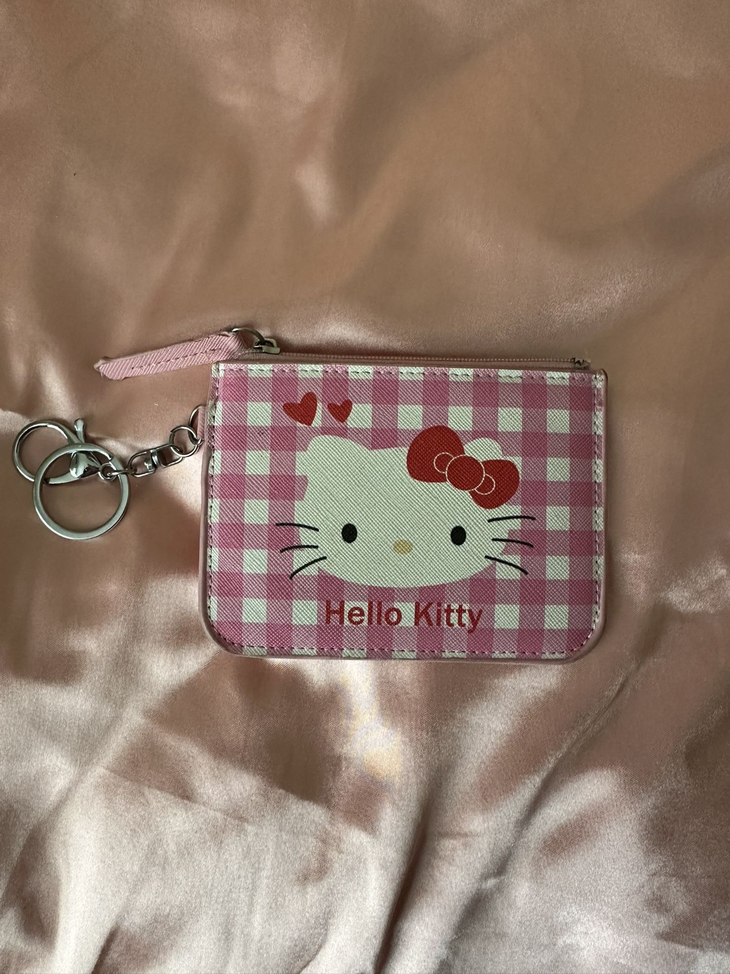 Cute Hello Kitty Keychain Wallet