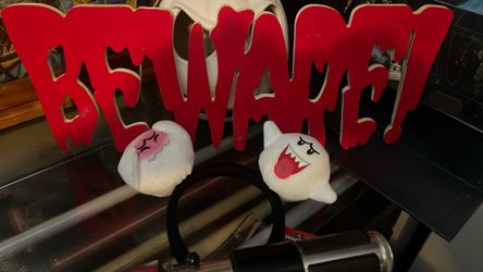 NEC Super Mario bro Ghost Head Band