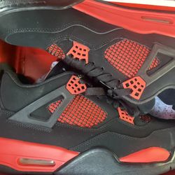 Jordan’s 4s Black N Red 