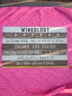 Wineology Wine Themed Decorative Mat