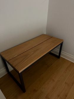 New wood table small