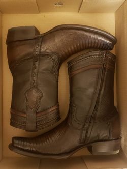 Men's Boots Dubai Toe Size 8 Botas Para Hombre Numero 8