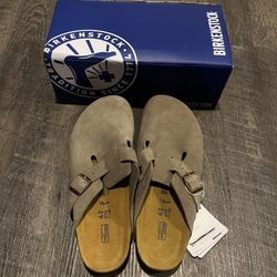 Taupe Birkenstock Clogs US 9