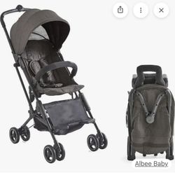 Contours Itsy Lightweight Baby & Toddler Stroller (Black)