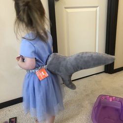 Halloween costume shark tail