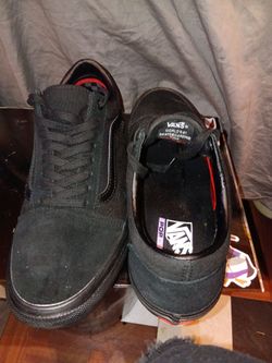 Vans Skate Old Skool Black Suede Sneakers