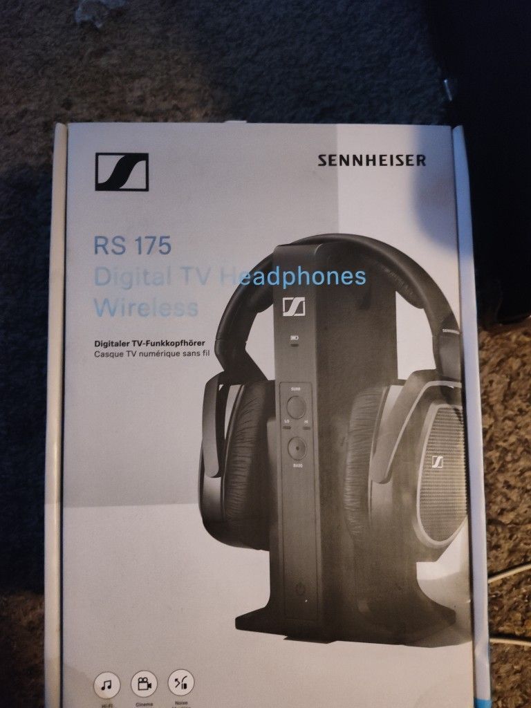 Sennheiser Rs 175 Digital TV Headphones Wireless