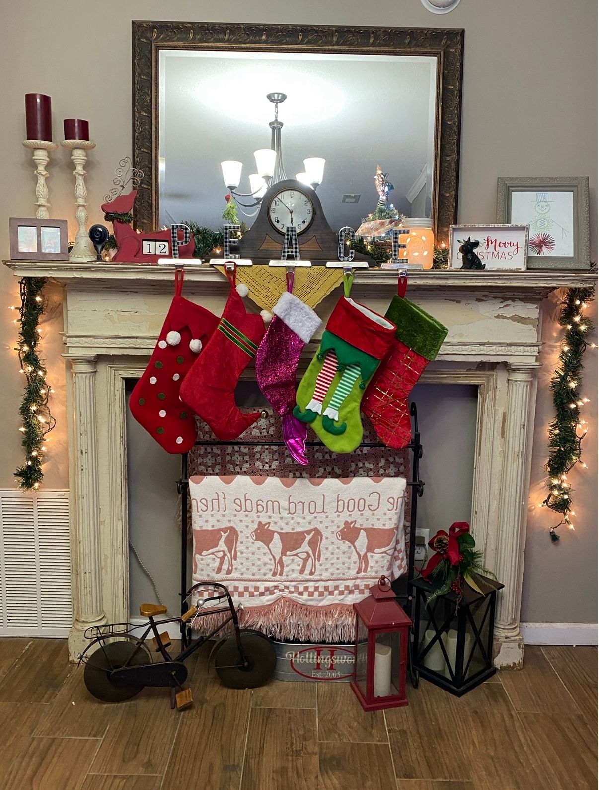 Antique Victorian Fireplace Mantel – Salvaged from Georgia Home