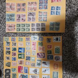 2 sheet China Postage Stamps Lot KM 908