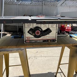 Sears Craftsman 10 Inch Table Saw