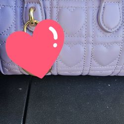 Small Duffle Bag With Hearts