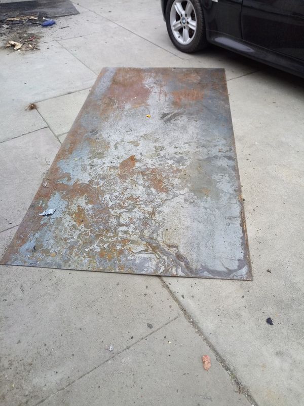 Steel plate.....4/8/1/8 solid for Sale in South El Monte, CA OfferUp