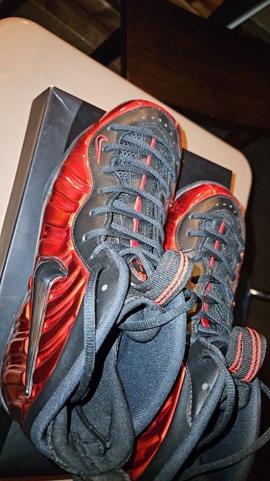 Nike Air Foamposite Pro University Red 2016 (624041 604  display picture 3