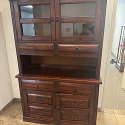 Old Solid Wood cabinet