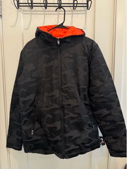 Desigual Man Reversible Hooded puffer Jacket