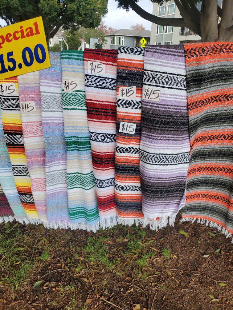 New Falsa Mexican Blankets 
