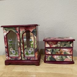 Romantic Musical  Jewelry Box Set