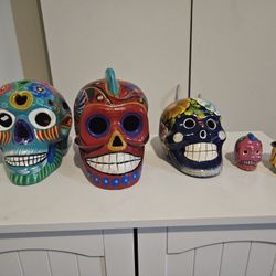 Porcelain Skulls