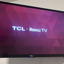 32’ TCL Roku tv