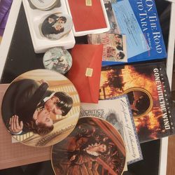 Gone With the Wind Collector Bundle - Plates, Music Boxes, Books + COAs