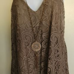 Beautiful Lace Layered Top