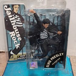 McFarlane Toys Elvis Presley "Jailhouse Rock" action figure from their series of Elvis figures.