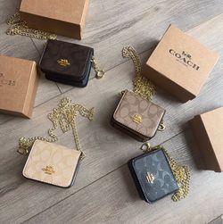 Coach mini purse