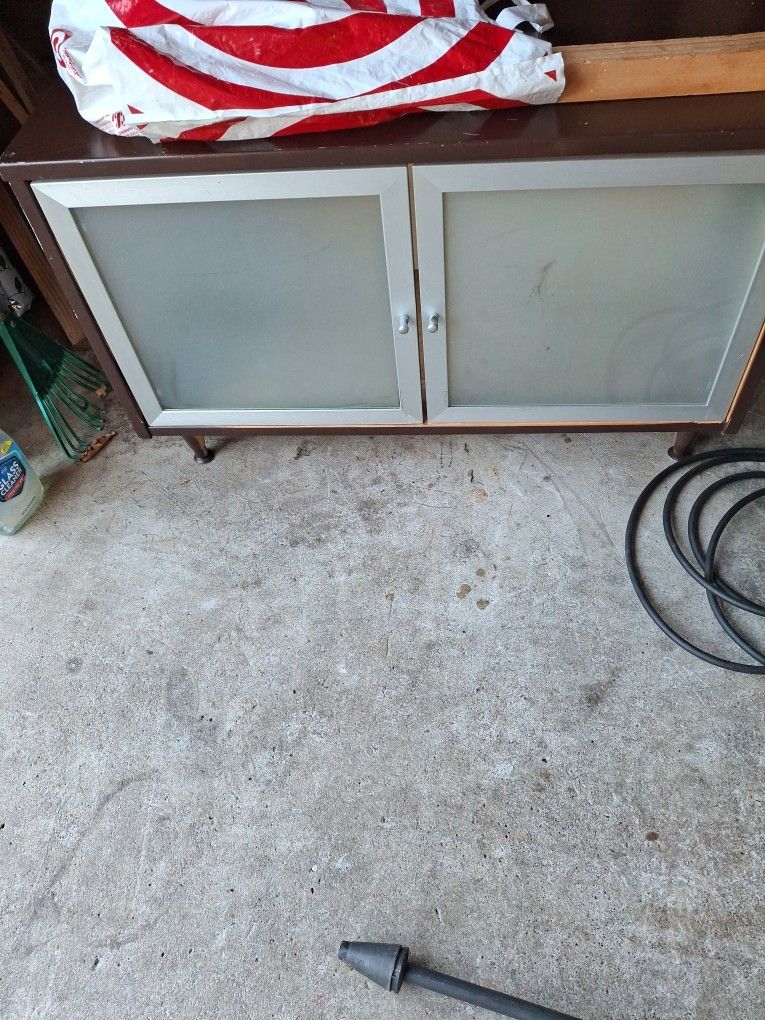 Table With Glass Window Doors